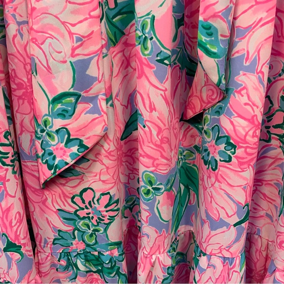 Lily Pulitzer Destini Floral Blossom Tiered Maxi Dress - Picture 5 of 12